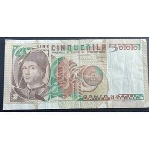 BANK OF ITALY 5000 LIRE 1982